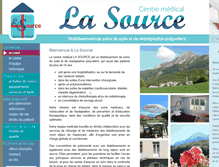 Tablet Screenshot of la-source-sa.com